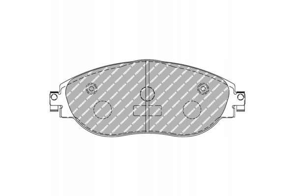 Brake pads set FCP4425H Part manufacturer Ferodo