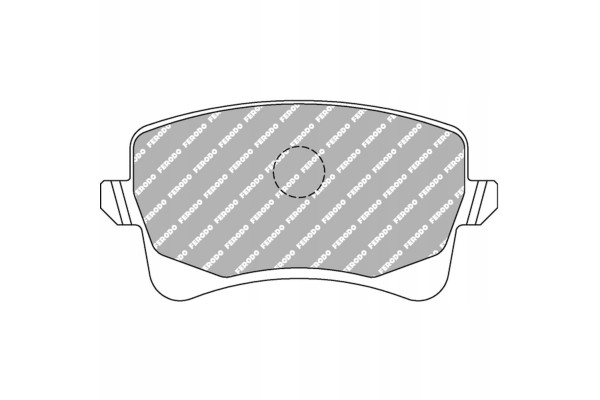 Brake pads set FCP4050H Part manufacturer Ferodo