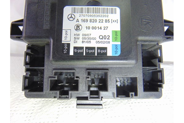 A1698202285 MODULO ELECTRONICO MERCEDES-BENZ CLASE B (BM 245)