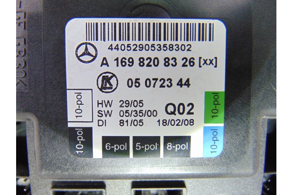 A1698208326 MODULO ELECTRONICO MERCEDES-BENZ CLASE B (BM 245)