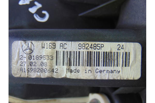 A1698200642 MOTOR CALEFACCION MERCEDES-BENZ CLASE B (BM 245)