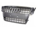 GRILL GRILLE FRONT AUDI A4 B8 GREY ASO Catalog number of the part 8K0853651 1QP