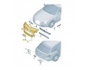 GRILL GRILLE FRONT AUDI A4 B8 GREY ASO Color gray