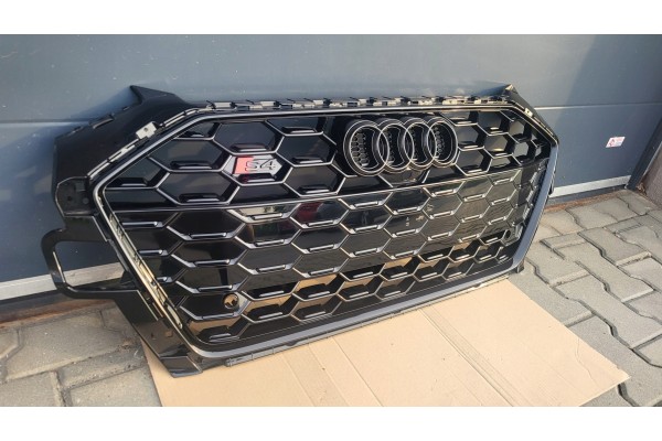 Radiator grill Audi S4 B9 8W0 LIFT 19 GLOSS NEW OE 8W0853651DK DM Catalog number of the original 8W0853651 8W0853651BQ 8W0853651