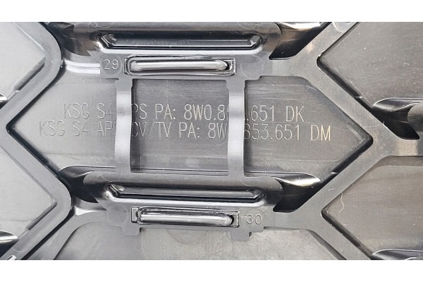 Rejilla Radiador Dummy Audi S4 B9 8W0 LIFT 19- Brillo Nuevo OE 8W08536