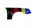 MUDGUARD FRONT RIGHT MERCEDES CLK KLASSE C208 97 03 Catalog number of the part 6504 04 3527318P