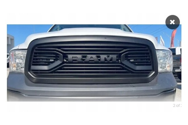 DODGE RAM 1500 2013 2018 DUMMY GRILL BLACK FOR PAINTING FRAME LOGO Car type 4x4 SUV