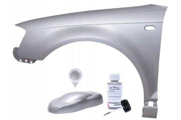 Mudguard Audi A3 8P left in colour LY7H new coating