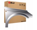 BLU Mudguard OPEL ASTRA H 3 III Z157 right silver 04 14 front StarSilber