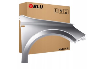 BLU Mudguard OPEL ASTRA H 3 III Z157 right silver 04 14 front StarSilber
