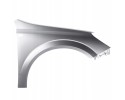 BLU Mudguard OPEL ASTRA H 3 III Z157 right silver 04 14 front StarSilber Color silver