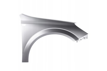 BLU Mudguard OPEL ASTRA H 3 III Z157 right silver 04 14 front StarSilber Color silver