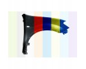 Mudguard front P galvanized NISSAN QASHQAI I J10 04 10 04 14 Catalog number of the part 6504 04 1617314Q