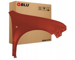 BLU Mudguard SKODA FABIA I 1 6Y 9770 right orange 99 07 front CayenneO