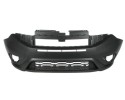 Front bumper with dummy center halogens black THATCHAM FIAT DOBLO II