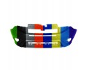 Front bumper with dummy center halogens black THATCHAM FIAT DOBLO II Part manufacturer Blic