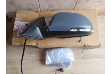 SKODA SUPERB II exterior mirror LEFT NEW electric turn signal Part manufacturer VAN Wezel