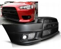 Bumper Front set Grilles Tuning Sport EVOlook Mitsubishi Lancer VIII 8 07 Car type passenger cars