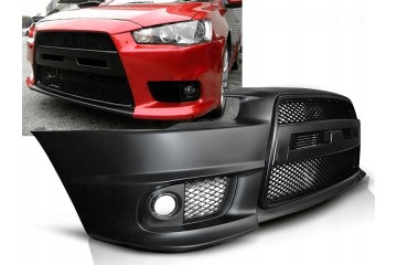Bumper Front set Grilles Tuning Sport EVOlook Mitsubishi Lancer VIII 8 07 Car type passenger cars