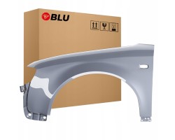 BLU Mudguard AUDI A4 B6 LY7H left silver 00 04 front galvanized