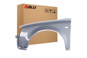 BLU Mudguard AUDI A4 B6 LY7H left silver 00 04 front galvanized