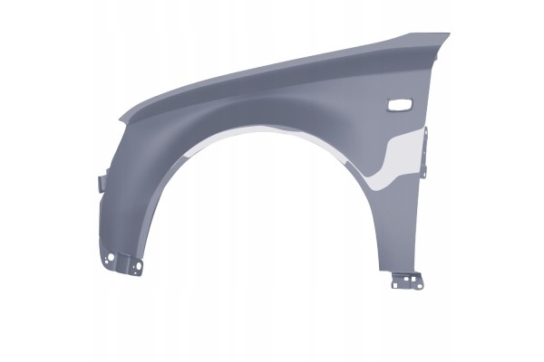 BLU Mudguard AUDI A4 B6 LY7H left silver 00 04 front galvanized Catalog number of the part 133893739