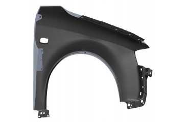 BLU Mudguard AUDI A4 B6 LY7H left silver 00 04 front galvanized Installation side front left