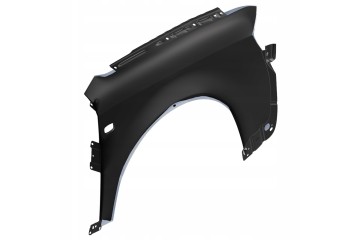 BLU Mudguard AUDI A4 B6 LY7H left silver 00 04 front galvanized Car type passenger cars