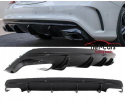 DIFFUSER MERCEDES CLA W117 X117 15 18 LIFTING CLA45 AMG BLACK POLYSK FL