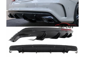 DIFFUSER MERCEDES CLA W117 X117 15 18 LIFTING CLA45 AMG BLACK POLYSK FL