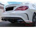 DIFFUSER MERCEDES CLA W117 X117 15 18 LIFTING CLA45 AMG BLACK POLYSK FL Product weight with unit packaging 10 kg