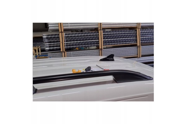 Roof rails VOLKSWAGEN TRANSPORTER CARAVELLE T5 T6 LONG BLACK Color black