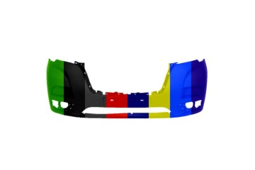 Front bumper black RENAULT MASTER III 06 19 05 24 Catalog number of the part 5510 00 6092900Q