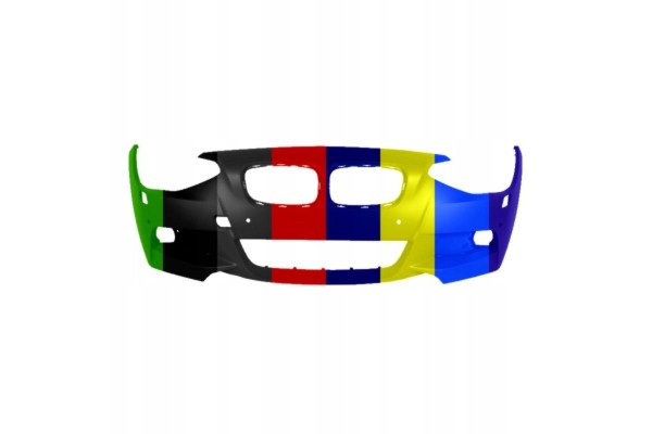 Bumper front M PACKAGE with holes for halogens with holes for Part manufacturer Blic