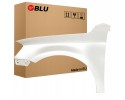 BLU Mudguard VW PASSAT B7 LB9A left 10 14 white front galvanized