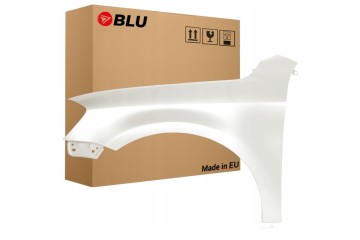 BLU Mudguard VW PASSAT B7 LB9A left 10 14 white front galvanized