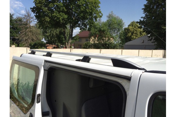 Roof rails for RENAULT TRAFIC 2 2002 2014 LONG Color silver