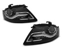 Front lamps TRUE DRL BLACK fits AUDI A4 B8 04 08 11 Car type passenger cars