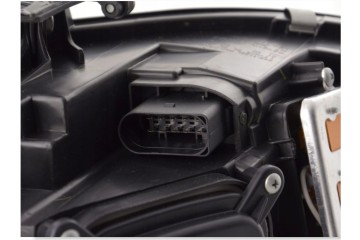 Front lamps TRUE DRL BLACK fits AUDI A4 B8 04 08 11 Height adjustment electric