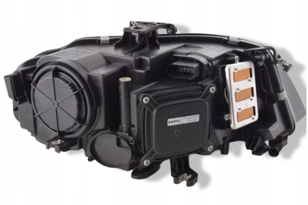 Faros delanteros para Audi A4 B8 NEGROS con LED DRL luces diurnas