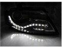 Faros delanteros para Audi A4 B8 NEGROS con LED DRL luces diurnas