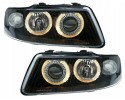 AUDI A3 8L LIFT 00 03 HEADLIGHTS RING DEPO BLACK