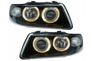 AUDI A3 8L LIFT 00 03 HEADLIGHTS RING DEPO BLACK