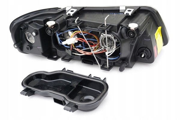 AUDI A3 8L LIFT 00 03 HEADLIGHTS RING DEPO BLACK Installation side left right