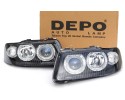 AUDI A3 8L LIFT 00 03 HEADLIGHTS RING DEPO BLACK Car type passenger cars
