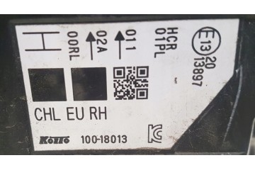 HEADLAMP LAMP FRONT NISSAN QASHQAI J11 LENS LED RIGHT EUROPE WHOLE Height adjustment electric