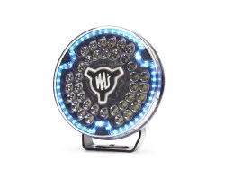 Luz LED Frontal de Advertencia con Luz Azul W268 14000lm 12-24V 2308BLACK