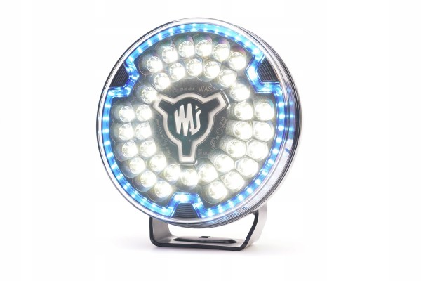 LED front lamp with blue blade W268 14000lm 12 24V 2308BLACK Part manufacturer WAS