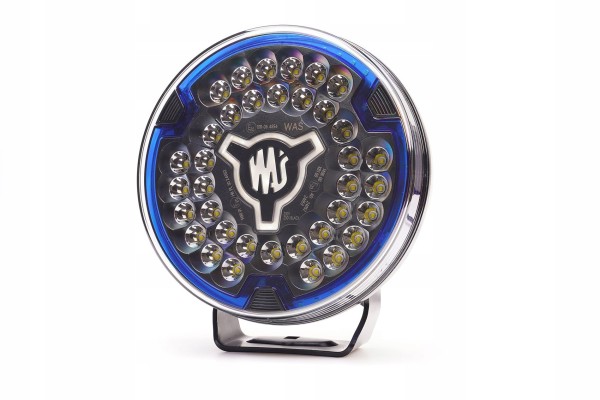 LED front lamp with blue blade W268 14000lm 12 24V 2308BLACK Car type trucks cargo vans buses