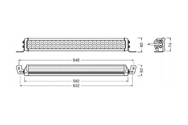 LONG RANGE LAMP LEDDL118 CB OSRAM Part manufacturer Osram